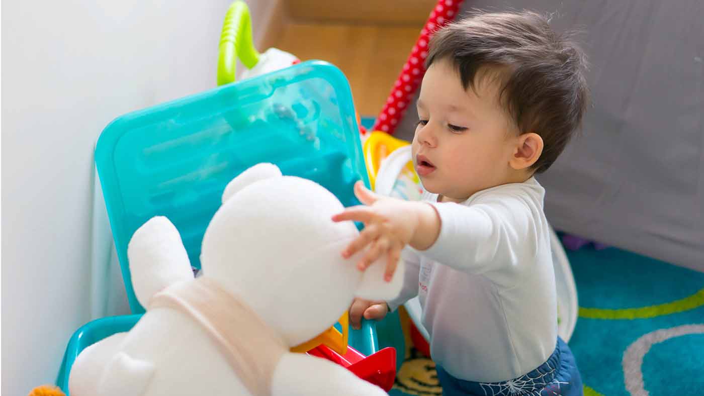 Tidy up time – get your toddler tidying for a great fine motor workout! - Featured Image