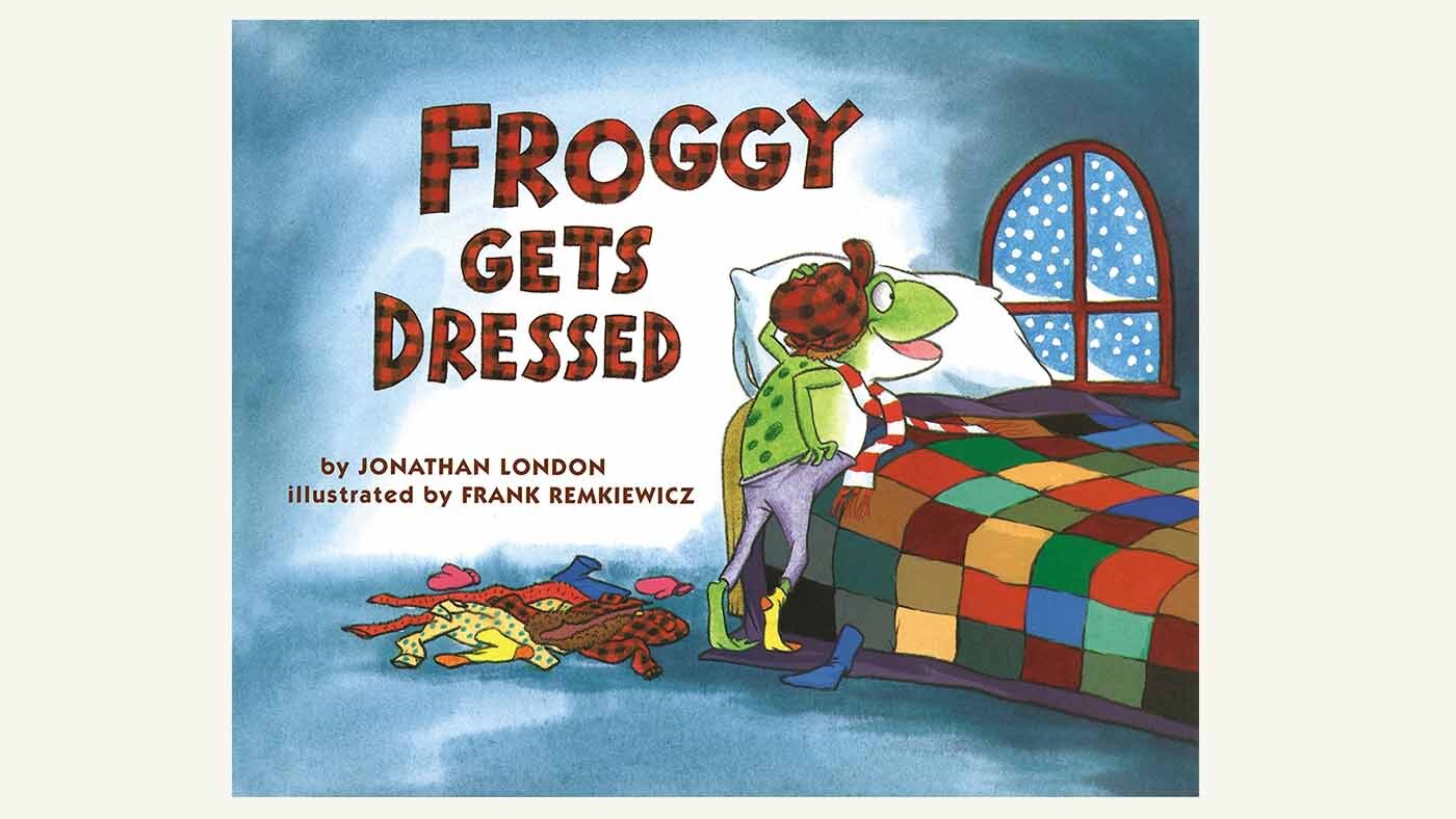 Storytime fun with Froggy Gets Dressed – bringing joy to the task of getting clothes on and off - Featured Image