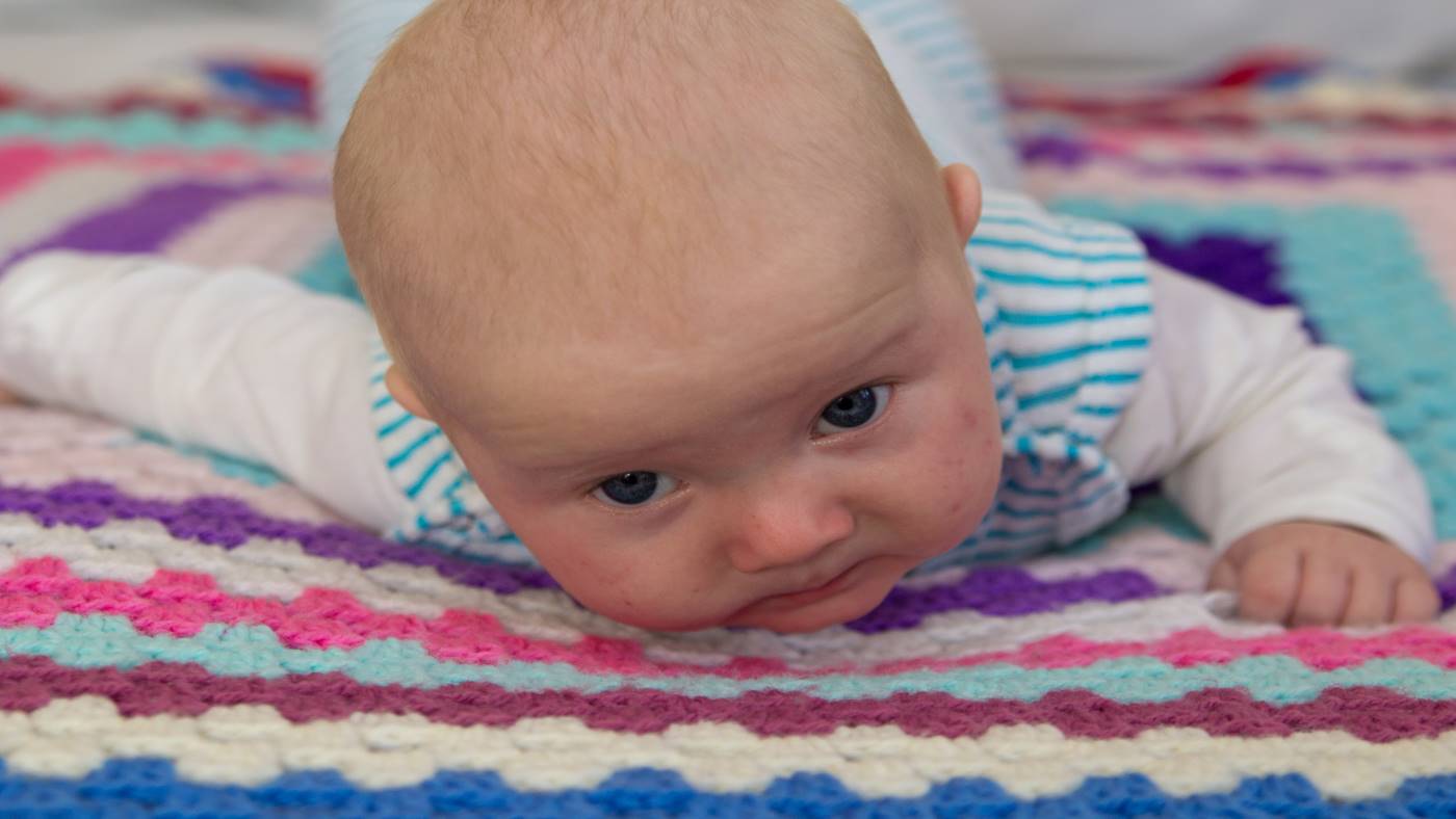 Your baby's developing head control - Featured Image