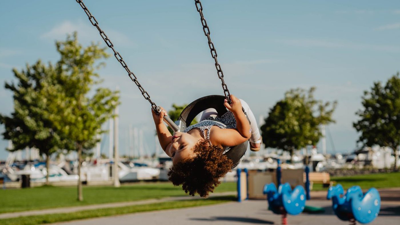 Higher, higher: How can playing on a swing support your child’s development? - Featured Image