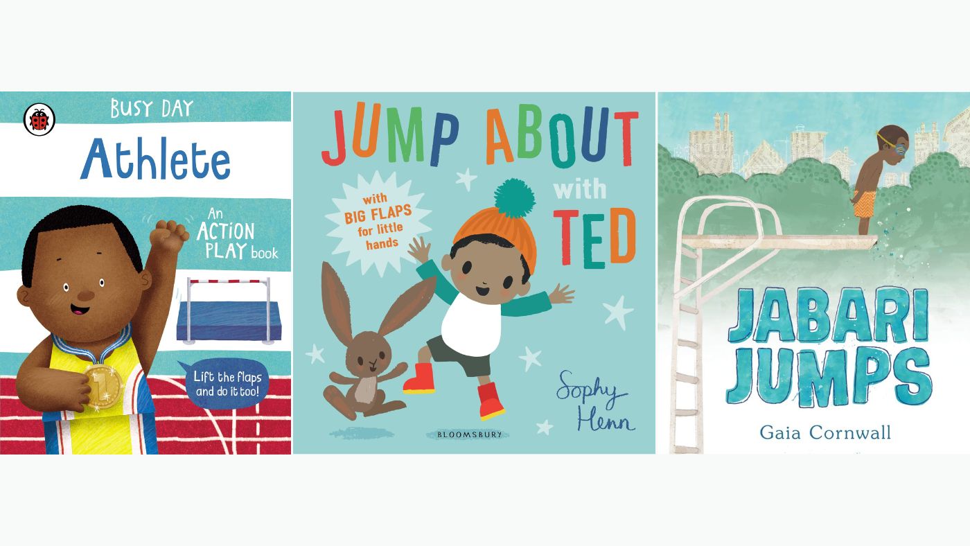 Jump for joy with three books that inspire bouncing around - Featured Image