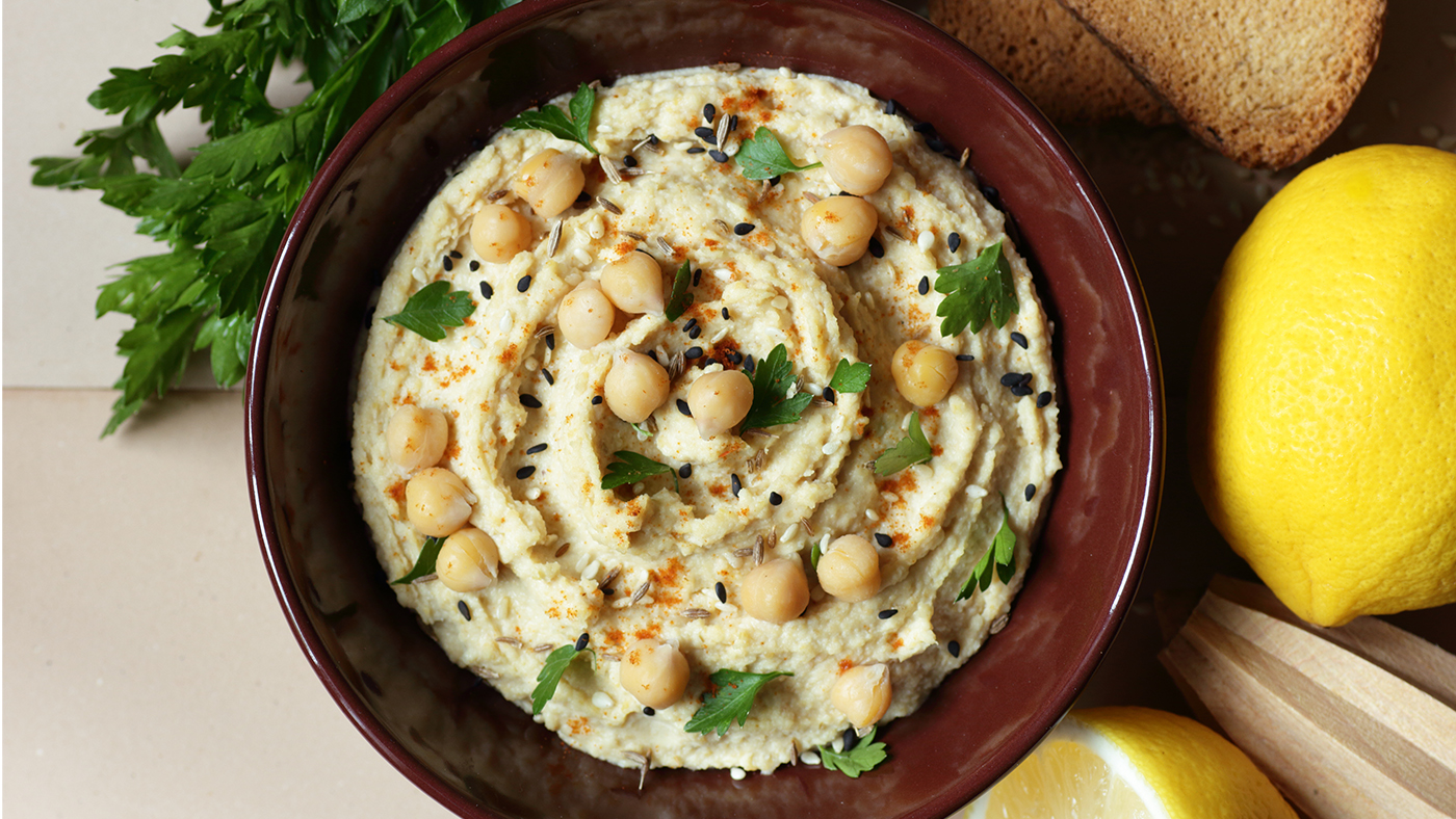 Easy-peasy houmous - Featured Image