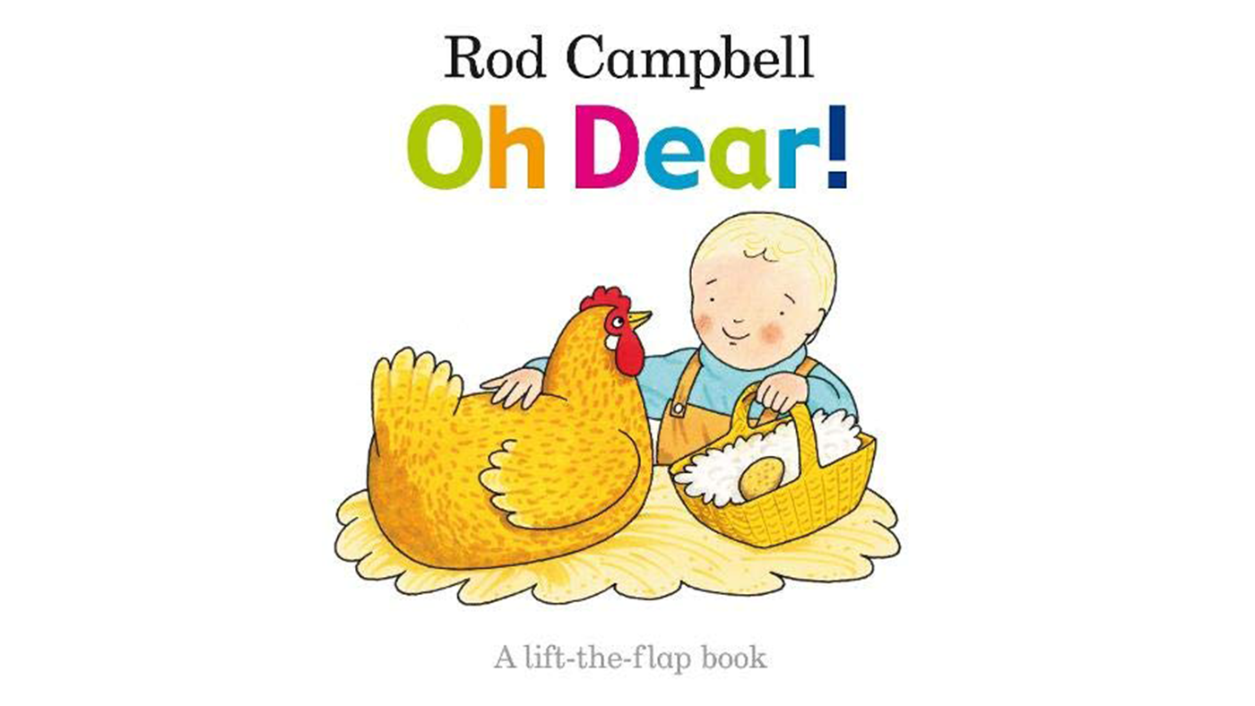 A classic lift-the-flap book and a great conversation starter – Oh Dear! By Rod Campbell - Featured Image