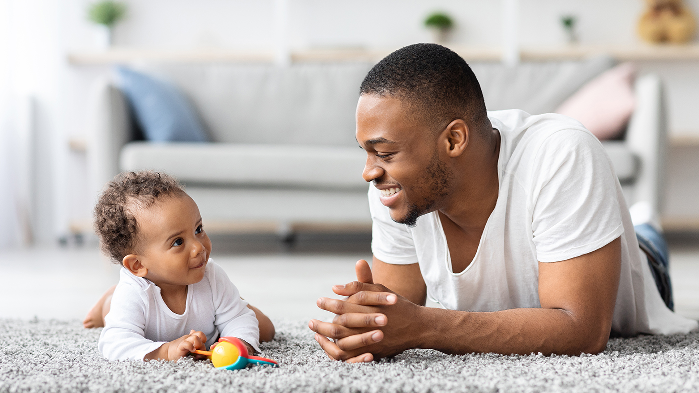 Say what you see: using talk to capture your baby’s attention - Featured Image