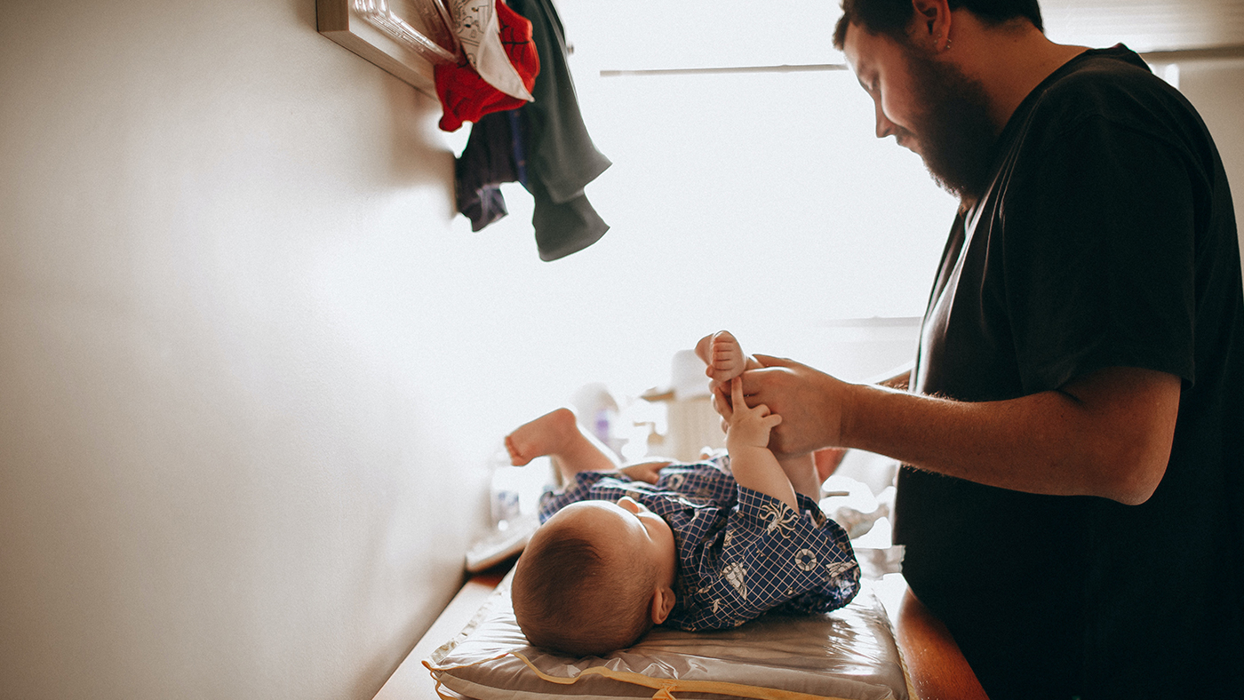 See bathtime and nappy changing as your time to engage - Featured Image