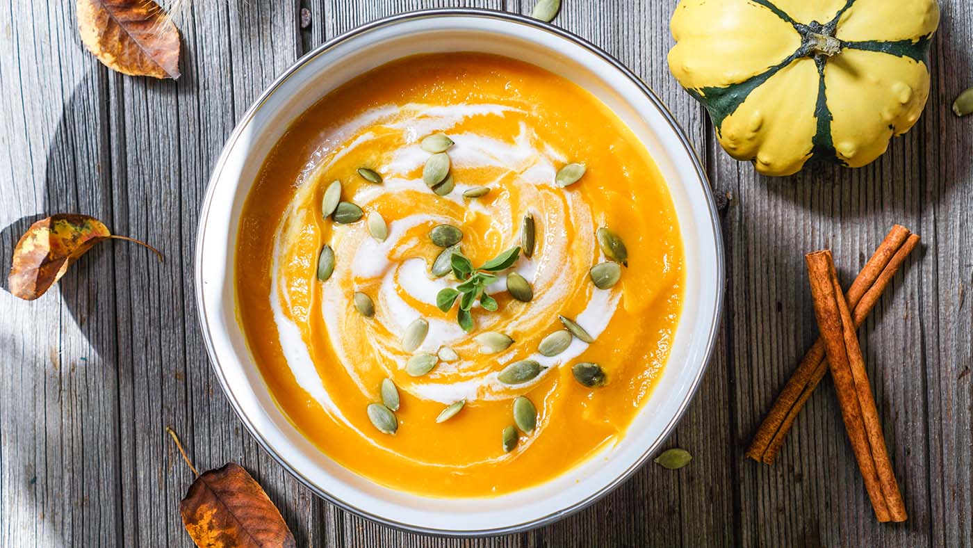 Autumnal soup - Featured Image