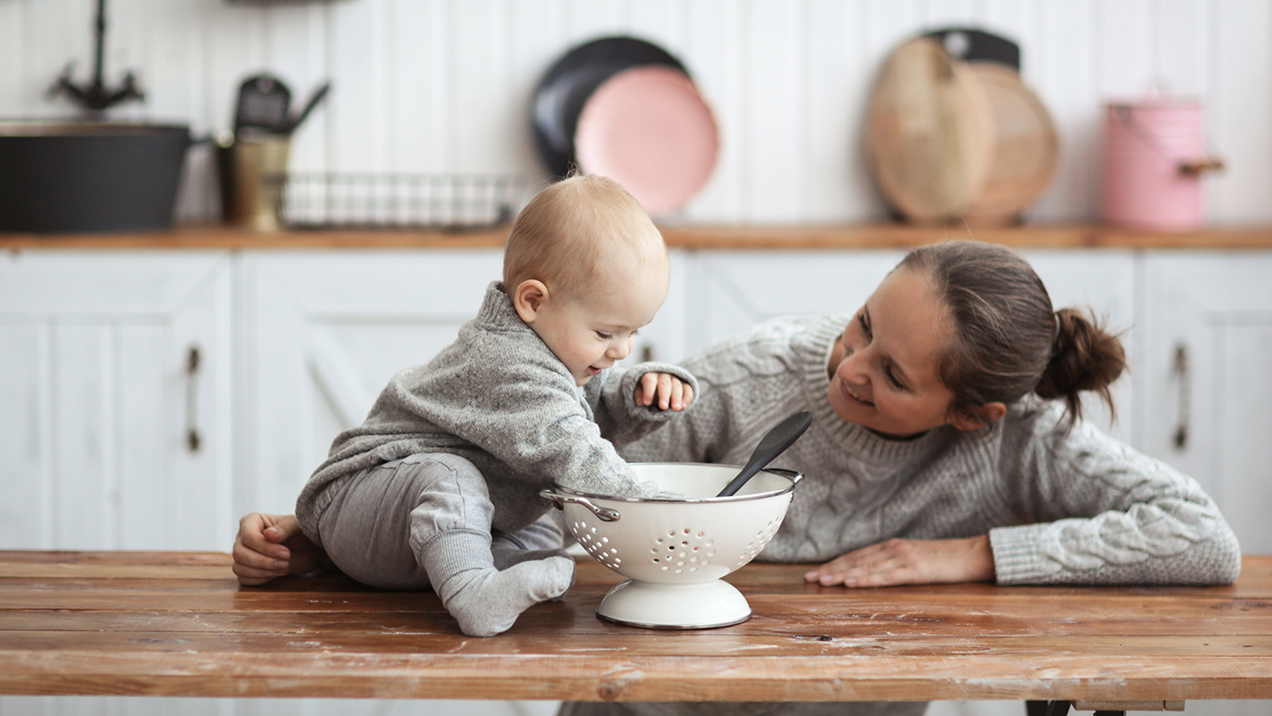 Kitchen objects give your baby something new to explore - Featured Image