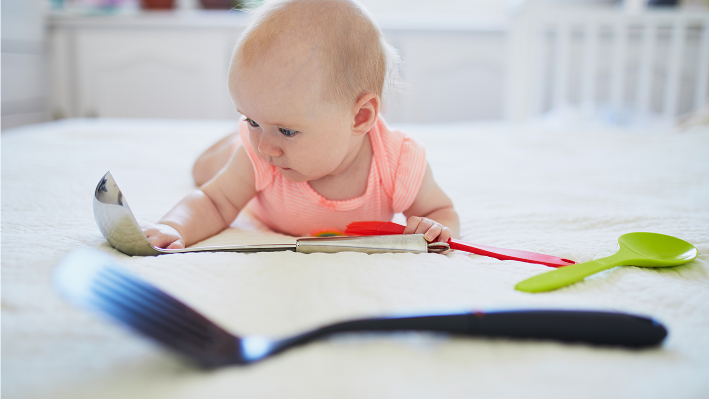 Reach out – find some interesting objects for your baby to explore - Featured Image