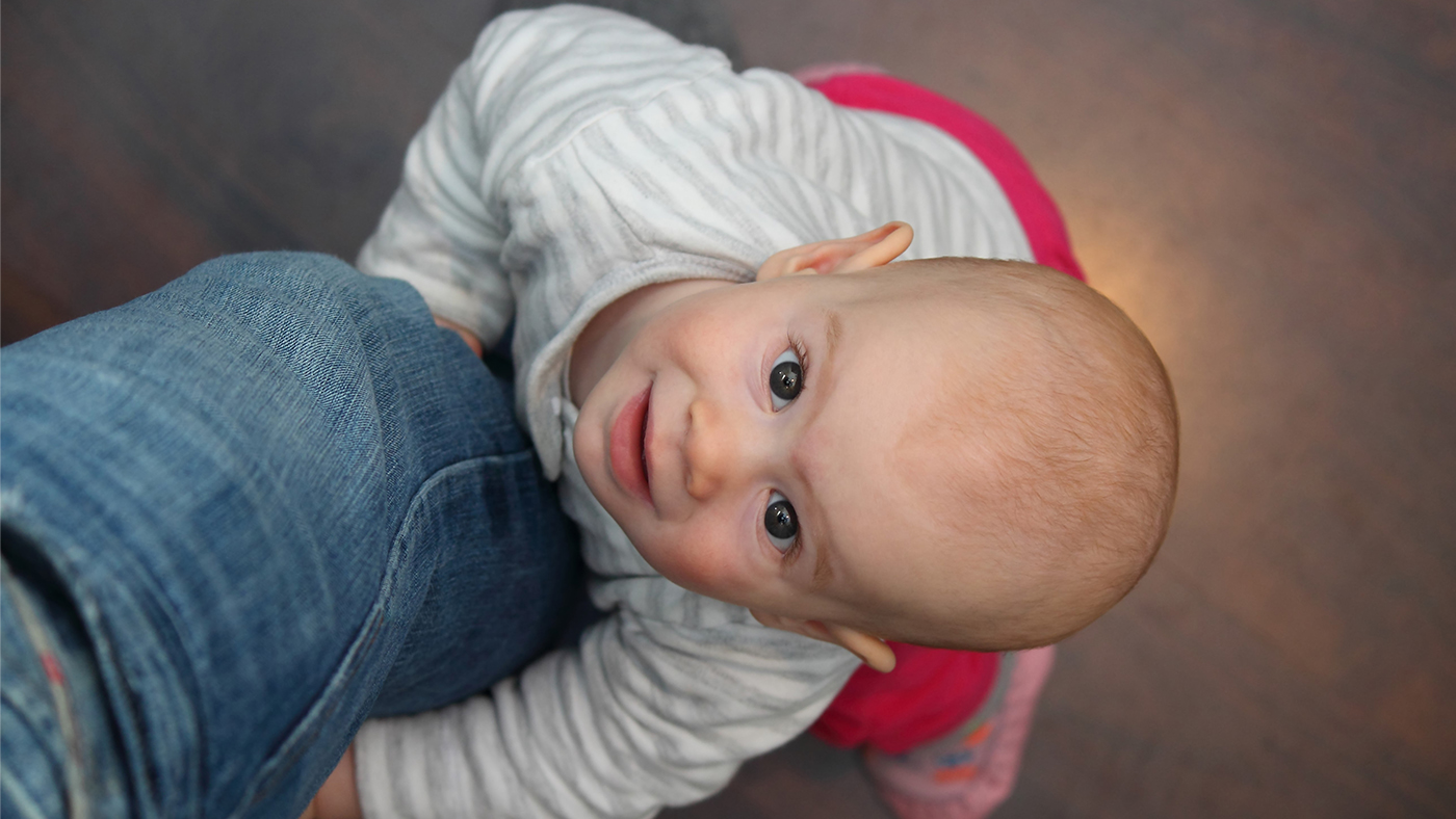 I want to see you – how your baby could use you to pull themselves up - Featured Image