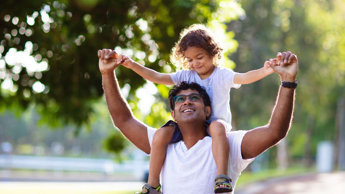 Sunshine and happiness: getting outside to play in natural light can benefit you and your toddler - Featured Image