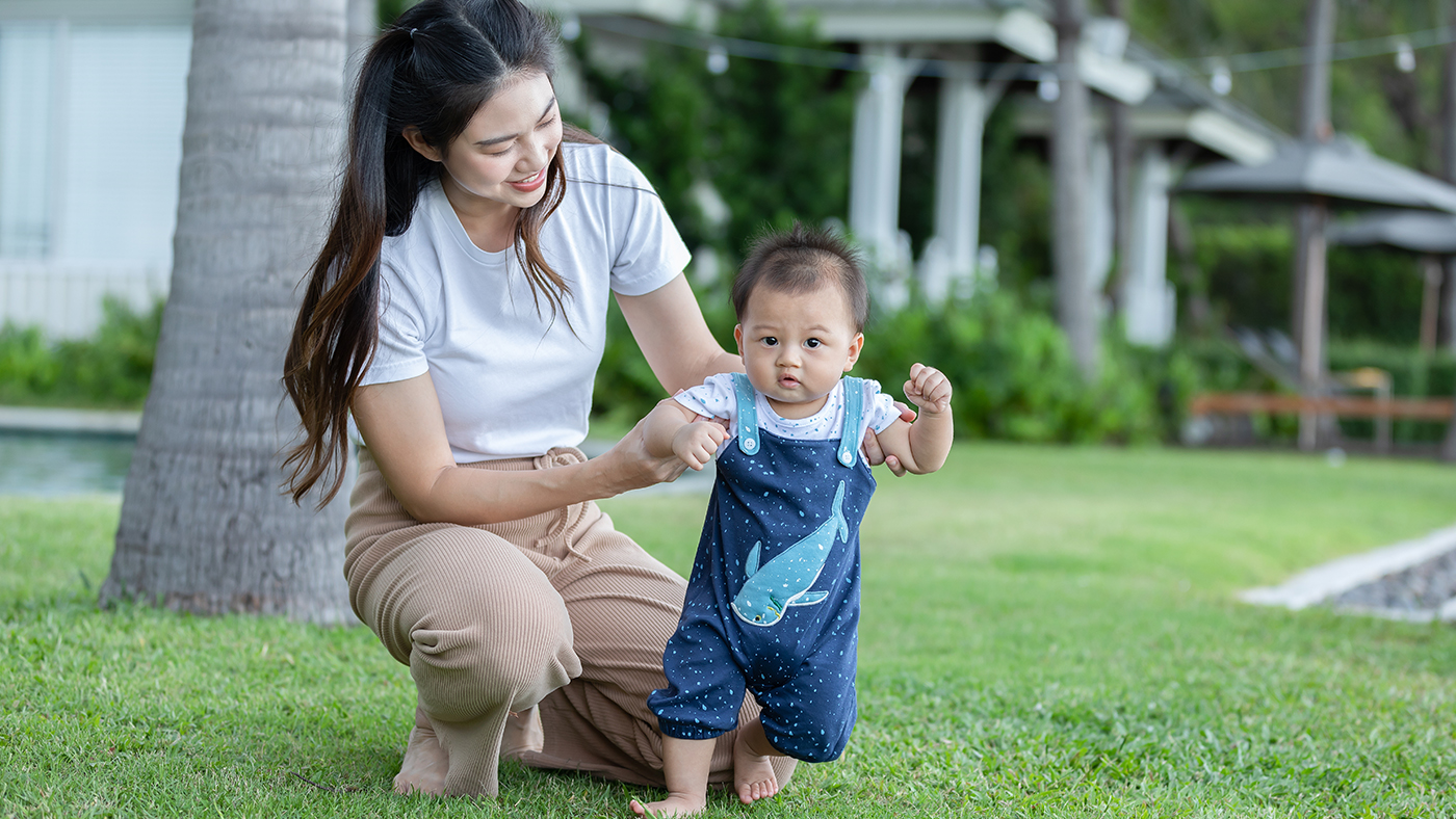 Standing and talking– this could be a new experience for your baby - Featured Image