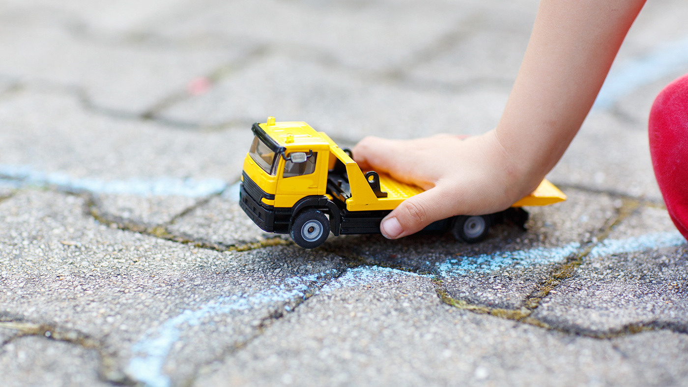 Painted lines and paving slabs – they all provide the potential for a mini racetrack - Featured Image