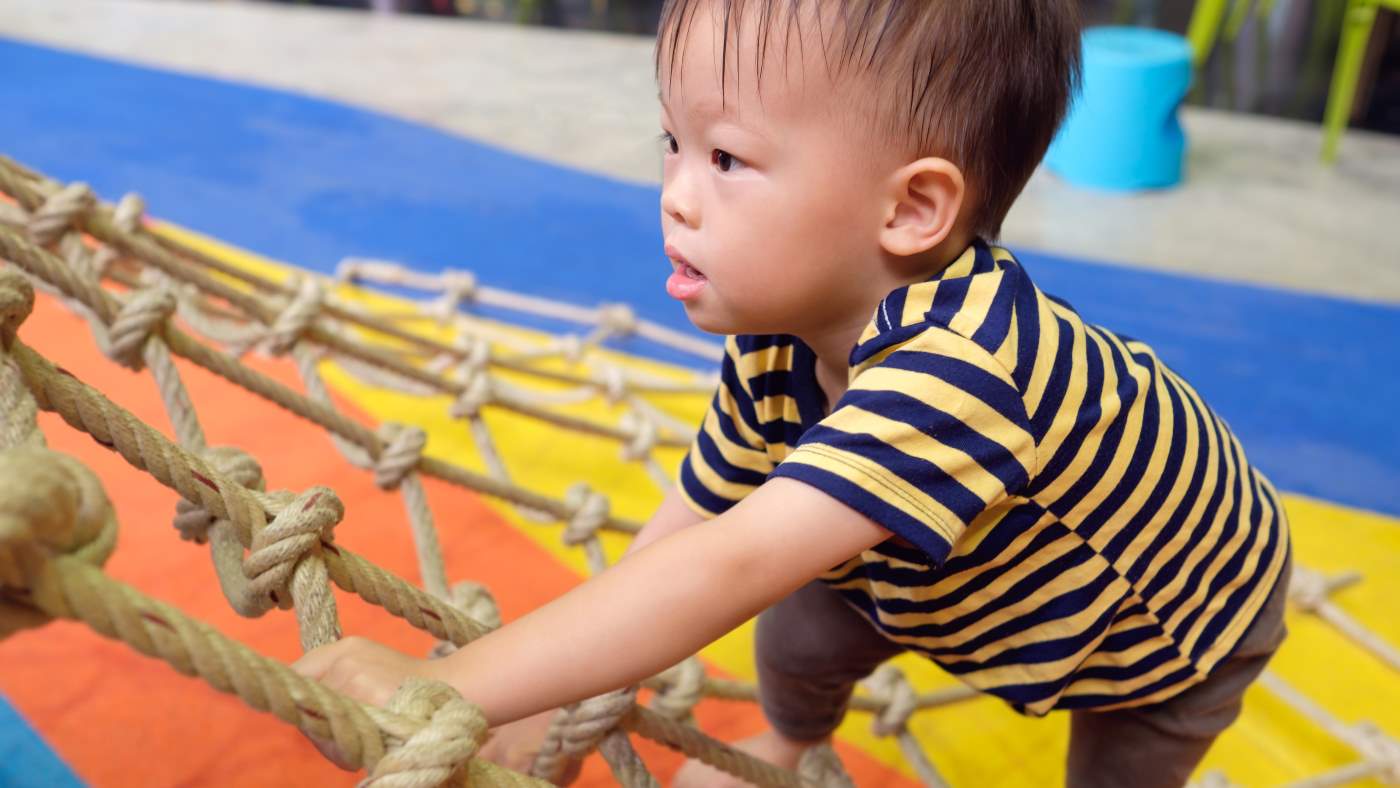 Climbing and clambering – it supports your toddler's balance - Featured Image