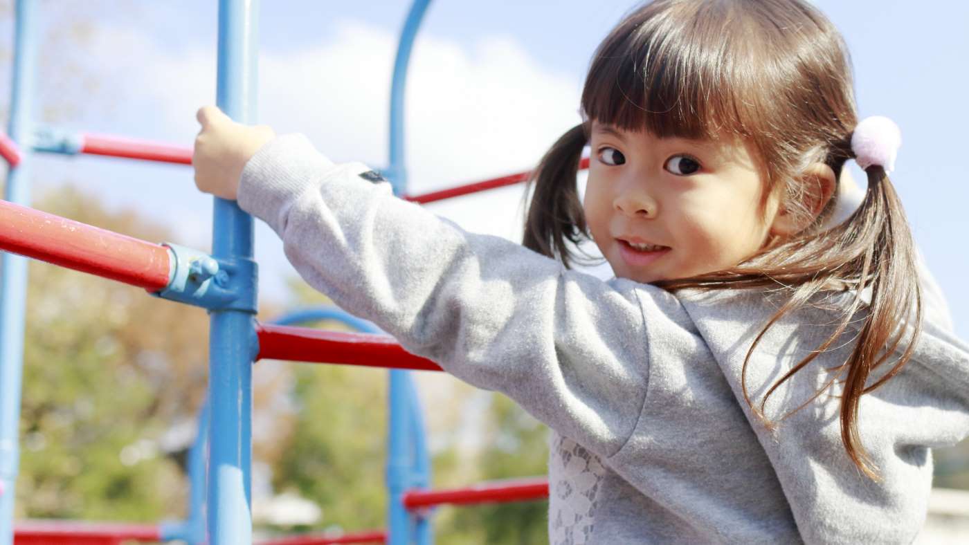 Just swinging around the park – making use of the equipment - Featured Image