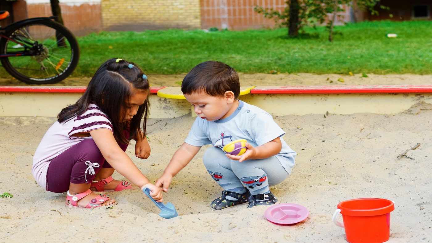 Turn taking at the park – visit the park to practise playing with others - Featured Image